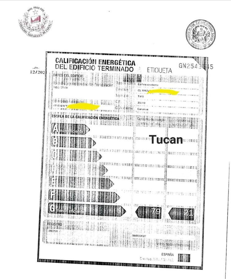 Vivienda Vacacional El Tucan Tías Eksteriør billede